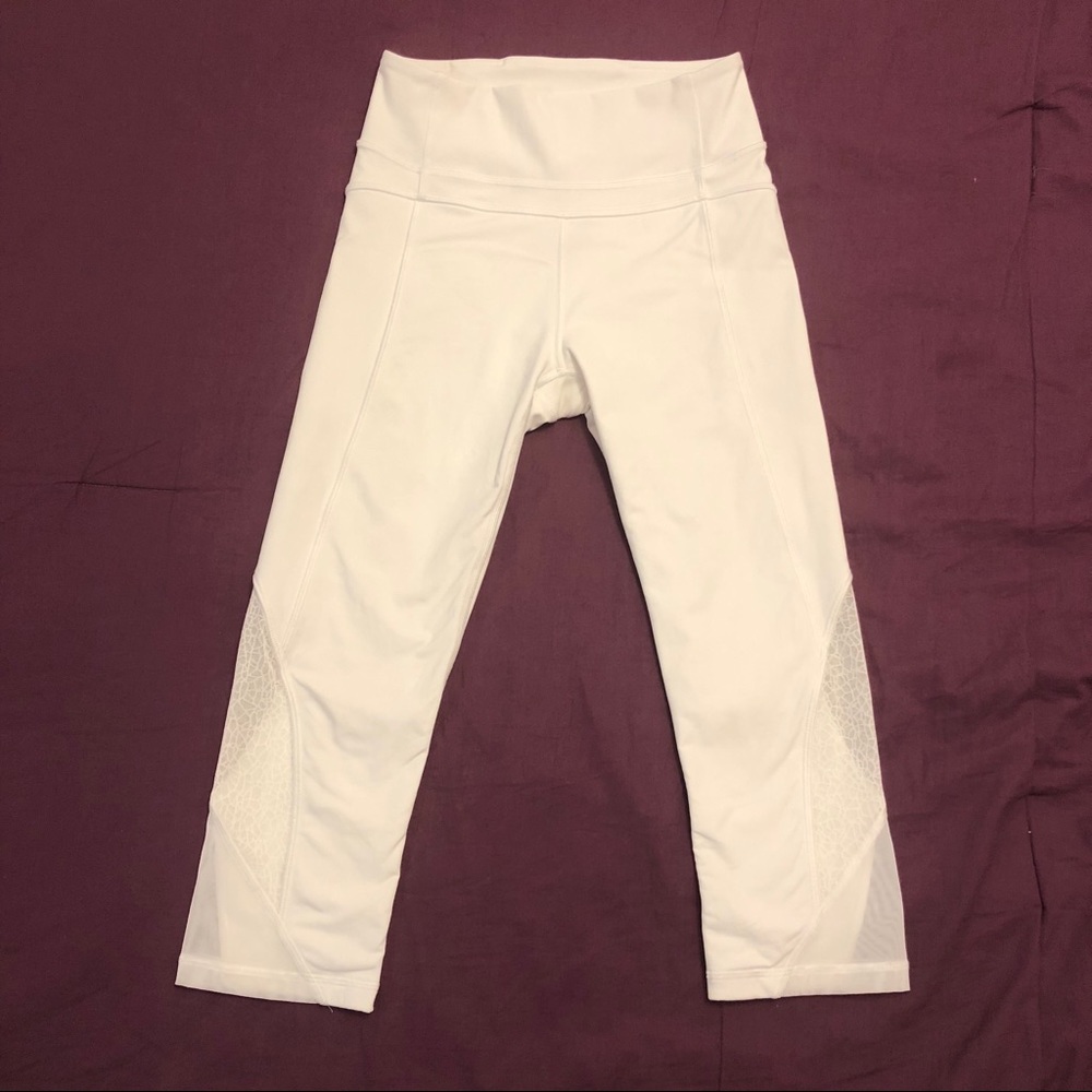 Pure White Lululemon Leggings